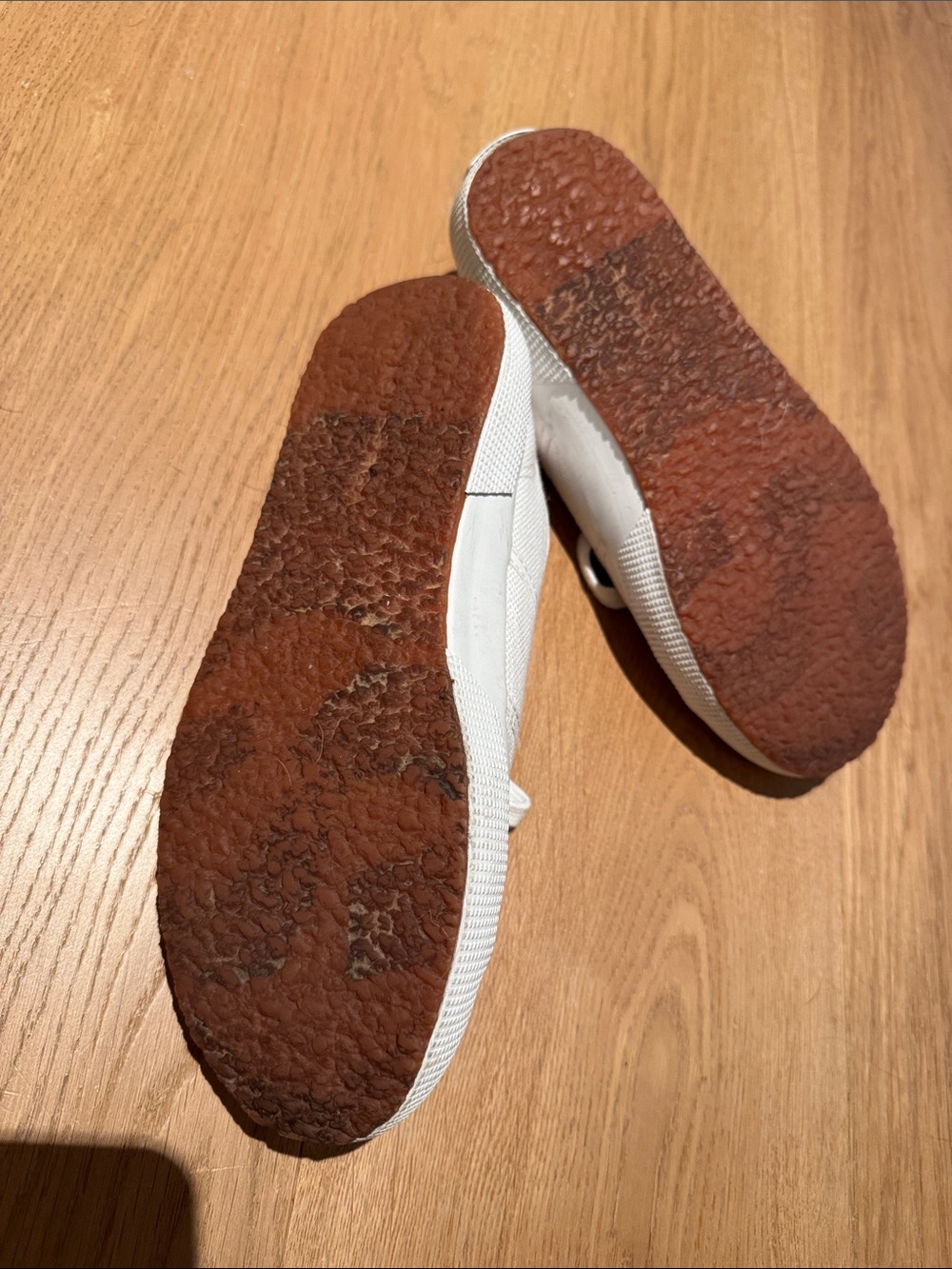 Superga White Canvas Low-Top Sneakers - Picture 6 of 9